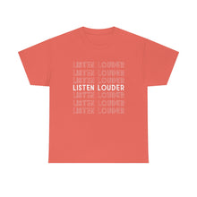 Load image into Gallery viewer, Reb Zalman Listen Louder Tee