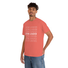 Load image into Gallery viewer, Reb Zalman Listen Louder Tee