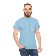 Load image into Gallery viewer, Reb Zalman Listen Louder Tee