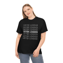 Load image into Gallery viewer, Reb Zalman Listen Louder Tee