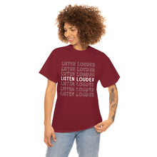 Load image into Gallery viewer, Reb Zalman Listen Louder Tee