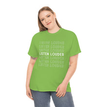 Load image into Gallery viewer, Reb Zalman Listen Louder Tee