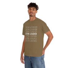 Load image into Gallery viewer, Reb Zalman Listen Louder Tee