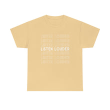 Load image into Gallery viewer, Reb Zalman Listen Louder Tee