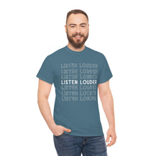 Load image into Gallery viewer, Reb Zalman Listen Louder Tee