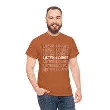 Load image into Gallery viewer, Reb Zalman Listen Louder Tee