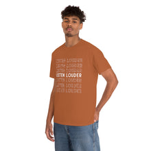 Load image into Gallery viewer, Reb Zalman Listen Louder Tee
