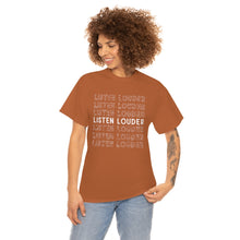 Load image into Gallery viewer, Reb Zalman Listen Louder Tee