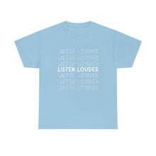 Load image into Gallery viewer, Reb Zalman Listen Louder Tee