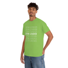 Load image into Gallery viewer, Reb Zalman Listen Louder Tee