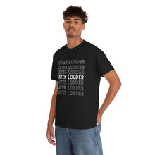 Load image into Gallery viewer, Reb Zalman Listen Louder Tee
