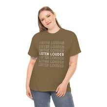 Load image into Gallery viewer, Reb Zalman Listen Louder Tee