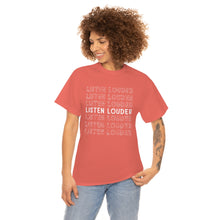 Load image into Gallery viewer, Reb Zalman Listen Louder Tee