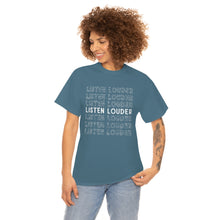 Load image into Gallery viewer, Reb Zalman Listen Louder Tee