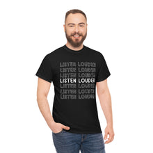 Load image into Gallery viewer, Reb Zalman Listen Louder Tee