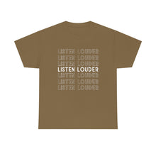 Load image into Gallery viewer, Reb Zalman Listen Louder Tee