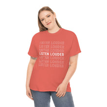 Load image into Gallery viewer, Reb Zalman Listen Louder Tee