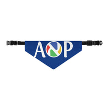 Load image into Gallery viewer, AOP Pet Bandana Collar - Blue
