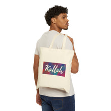 Load image into Gallery viewer, Kallah Cotton Canvas Tote Bag
