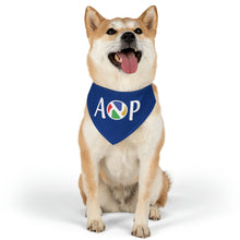 Load image into Gallery viewer, AOP Pet Bandana Collar - Blue
