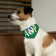 Load image into Gallery viewer, AOP Pet Bandana Collar - Green
