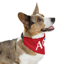 Load image into Gallery viewer, AOP Pet Bandana Collar - Red
