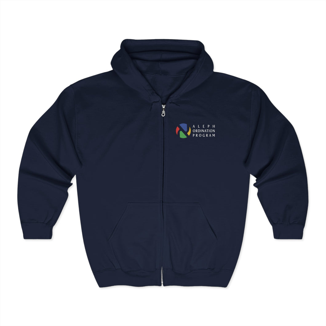 AOP Unisex Heavy Blend™ Full Zip Hooded Sweatshirt