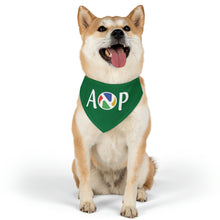 Load image into Gallery viewer, AOP Pet Bandana Collar - Green
