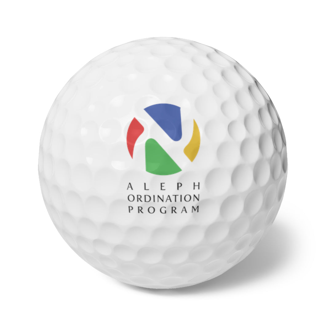 AOP Golf Balls, 6pcs