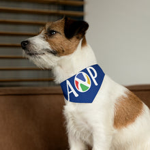 Load image into Gallery viewer, AOP Pet Bandana Collar - Blue
