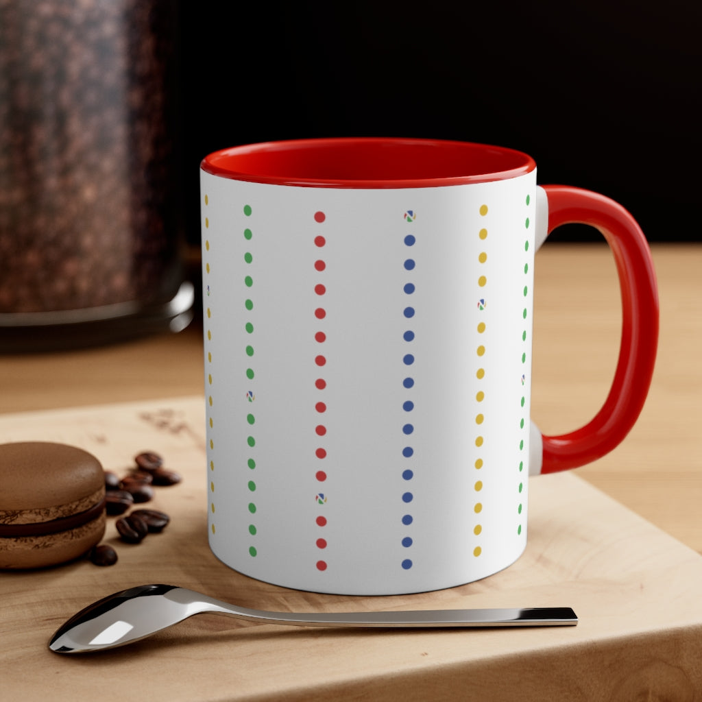 Patterned ALEPH Coffee Mug